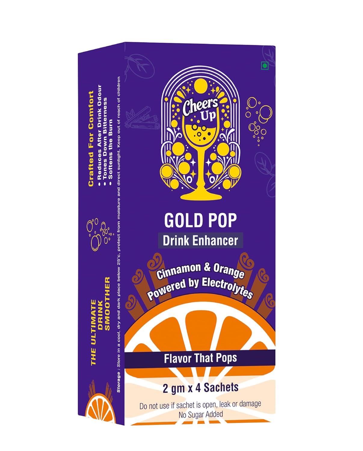 Gold Pop - Cheers Up Cocktail Mix